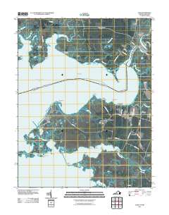 Saxis 2011 topographic map thumbnail