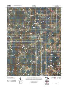 Ninepin Branch 2011 topographic map thumbnail
