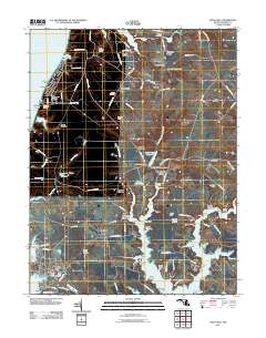 Rock Hall 2011 topographic map thumbnail