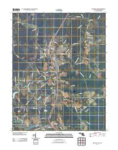 Princess Anne 2011 topographic map thumbnail