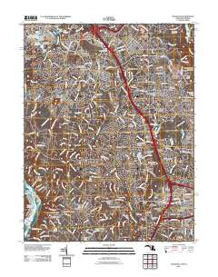 Rockville 2011 topographic map thumbnail