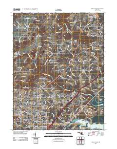 White Marsh 2011 topographic map thumbnail