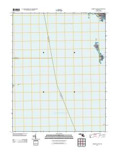 Barren Island 2011 topographic map thumbnail