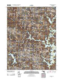 Finksburg 2011 topographic map thumbnail