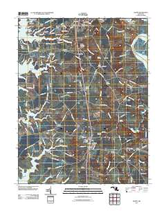 Trappe 2011 topographic map thumbnail