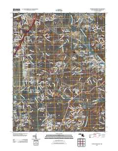 Upper Marlboro 2011 topographic map thumbnail
