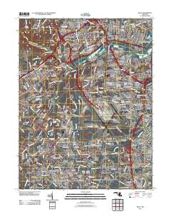 Relay 2011 topographic map thumbnail