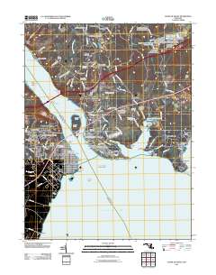 Havre De Grace 2011 topographic map thumbnail