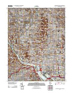 Washington West 2011 topographic map thumbnail