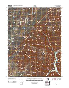 Bittinger 2011 topographic map thumbnail