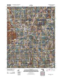 Emmitsburg 2011 topographic map thumbnail