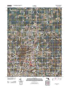 Delmar 2011 topographic map thumbnail