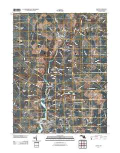 Denton 2011 topographic map thumbnail