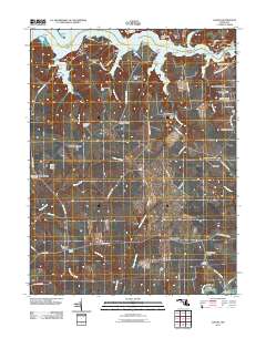 Galena 2011 topographic map thumbnail