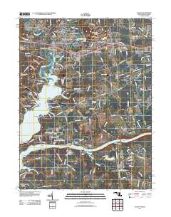 Elkton 2011 topographic map thumbnail