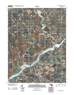 Fowling Creek 2011 topographic map thumbnail