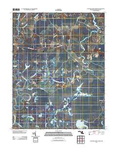 Chicamacomico River 2011 topographic map thumbnail