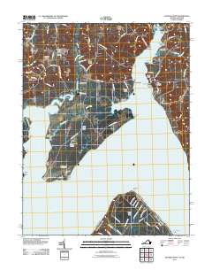 Mathias Point 2011 topographic map thumbnail