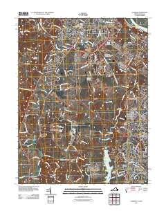 Leesburg 2011 topographic map thumbnail
