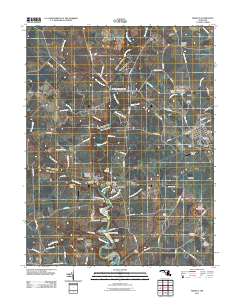 Ridgely 2011 topographic map thumbnail