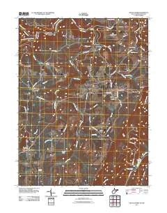 Mount Storm 2011 topographic map thumbnail