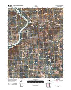 Poolesville 2011 topographic map thumbnail