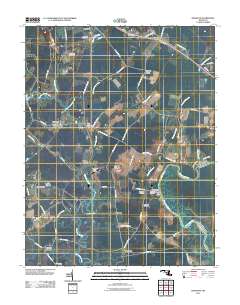 Kingston 2011 topographic map thumbnail