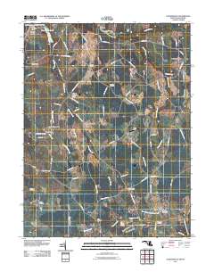 Sudlersville 2011 topographic map thumbnail