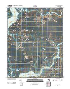 Wetipquin 2011 topographic map thumbnail