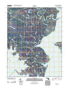 Wingate 2011 topographic map thumbnail