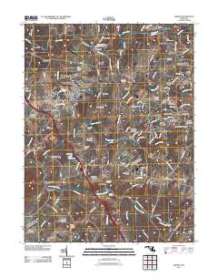 Urbana 2011 topographic map thumbnail