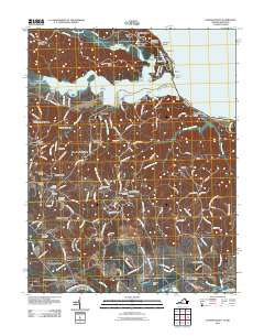 Passapatanzy 2011 topographic map thumbnail