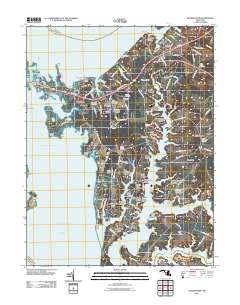 Queenstown 2011 topographic map thumbnail