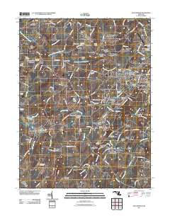 New Windsor 2011 topographic map thumbnail