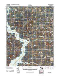 Preston 2011 topographic map thumbnail