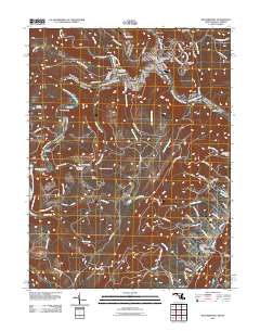 Westernport 2011 topographic map thumbnail