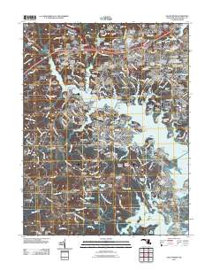 South River 2011 topographic map thumbnail