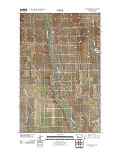 Dubbe Reservoir 2011 topographic map thumbnail