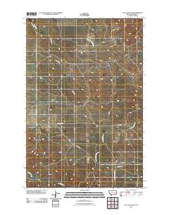 Flat Top Butte 2011 topographic map thumbnail