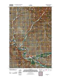 Garrison 2011 topographic map thumbnail