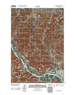 Columbus West 2011 topographic map thumbnail