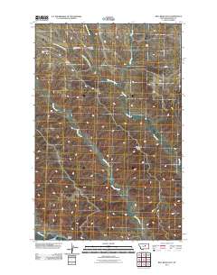 Bell Ridge East 2011 topographic map thumbnail