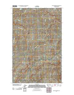 Dodge Reservoir 2011 topographic map thumbnail