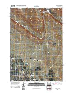 Cowley 2011 topographic map thumbnail