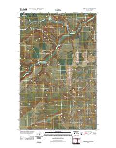 Emigrant Gap 2011 topographic map thumbnail