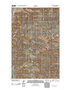 Emily Coulee 2011 topographic map thumbnail