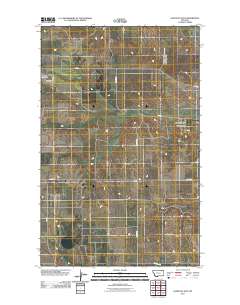 Glentana East 2011 topographic map thumbnail