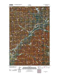 Gold Creek 2011 topographic map thumbnail