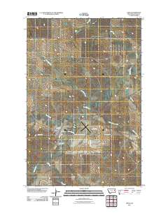 Circle 2011 topographic map thumbnail