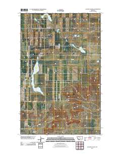 Glacier Colony 2011 topographic map thumbnail